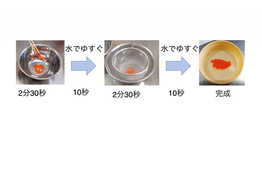 Okinawa’s Specialty Food Spreads in the Mouth – New Texture Sweets ~Utilization of artificial salmon roe production technology~